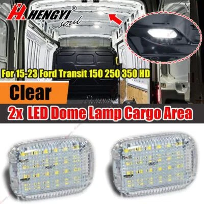 Interior Load Space Area LED Dome Light For Ford Transit MK8 Custom 2013-2023 - Image 1 of 4