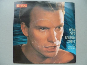 Sting 'Moon Over Bourbon Street' (AM305) 1986 2 Track UK 7" VG/VG+ - Picture 1 of 5