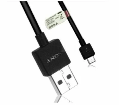 Sony EC801 Micro USB Charging Data Cable Lead For Xperia Z2 Z3 Z5 Mini XA Ultra - Image 1 of 4