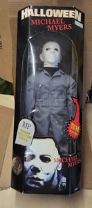 1998 HALLOWEEN MICHAEL MEYERS DOLL # 04379 OF 30,000 SPENCER GIFTS WITH SOUND - Picture 1 of 11