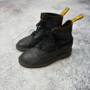 Vintage Dr. Martens 1460 England Black US7.5 UK6.5 EU40.5 25.5cm - Picture 1 of 16