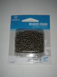 12 Foot Beaded Chain With Connector - Picture 1 of 2