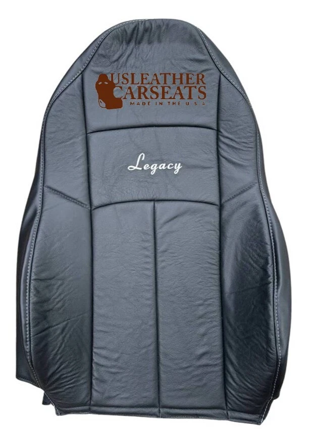 Semirremolque de volteo Peterbilt 389 379 2000 conductor respaldo inclinado cuero cubierta de asiento negro Foto 1 de 4