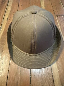 De colección Estilo Jones Sombrero Gorra Marrón M Lona Aves Acuáticas Pato Caza Corea Hecho YA - Imagen 1 de 9