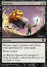 RECOVER FOIL 10th Edition MTG Magic the Gathering Cards DJMagic