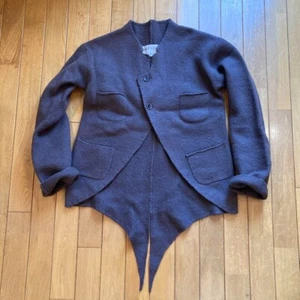 Kapital Wool Jacket Blouson Dark Brown Pockets Casual Men Size 2 - Picture 1 of 4