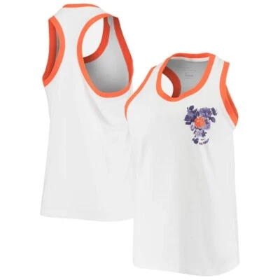 NEW Authentic NIKE White Clemson Tigers Racerback Basketball Medium 🔥 - Image 1 of 4