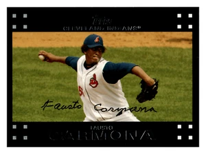 2007 Topps Fausto Carmona  Cleveland Indians #497 Centered Mint - Picture 1 of 2