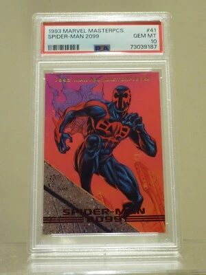 Skybox - 1993 Marvel Masterpieces - Spider-Man 2099 PSA 10 - Image 1 of 2