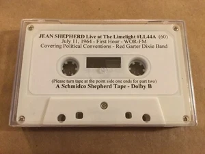 Jean Shepherd Live At The Limelight July 11 1964 Rare Cassette Tape WOR-FM Radio - Picture 1 of 3