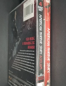 AMERICAN HORROR STORY ~ Season 1 & 2 ~ DVD Collection ~2017~8 Discs New/Sealed - Picture 1 of 12