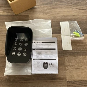 Teclado Inalámbrico Puerta, 8 Códigos Retroiluminado Mantener Abierto/Receptor de Radio/Un Control Remoto.../4 - Imagen 1 de 5