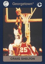 1991 Collegiate Collection Georgetown Hoyas #6 Craig Shelton