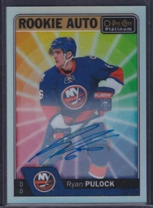 RYAN PULOCK - 2016 O-Pee-Chee Platinum Rookie RAINBOW COLOR WHEEL AUTO #R-RP - Picture 1 of 1