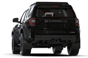 Rally Armor Mud Flaps w/ Metallic Black Logo for 2025 Toyota 4Runner - Picture 1 of 3