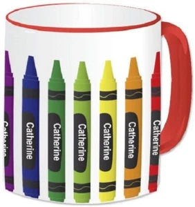 Personalised Mug Cup Name Text Custom Birthday Christmas Fun Work Print Gift #1 - Picture 1 of 8