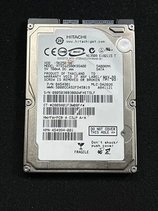 Disco duro Hitachi 80 GB HTS542580K9SA00 0A54901 - Imagen 1 de 1