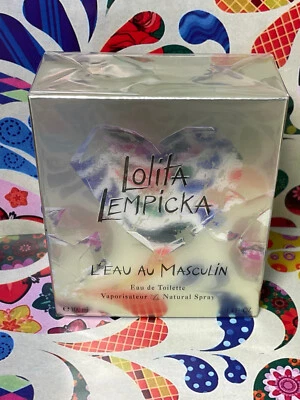 ❤️ Lolita Lempicka L'EAU AU MASCULIN 100 ml Eau de Toilette spray - Imagen 1 de 4