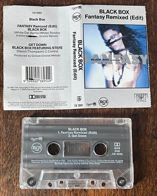BLACK BOX Fantasy Remixed AUDIO CASSETTE TAPE CASSINGLE 1990 Australia - Image 1 of 4