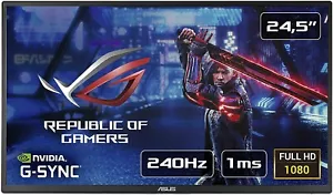 Asus ROG Strix XG258Q Monitor 24,5" FHD 1920x1080 HDMI DP AMD FreeSync 240Hz - Foto 1 di 3