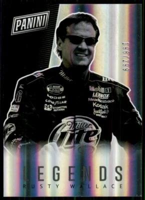 2017 Panini The National Holofoil Legends Rusty Wallace /299 #LEG27 - Image 1 of 2