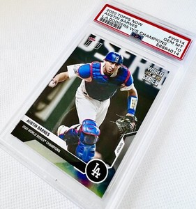 2020 Topps Now Austin Barnes L.A. Dodgers World Series Champions #WS14 PSA 10 💎