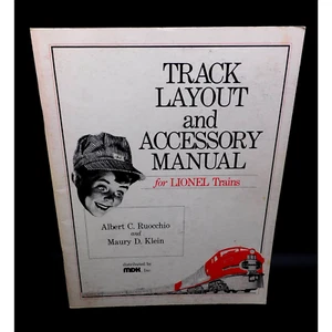 Track Layout and Accessory Manual for Lionel Trains Albert C. Ruocchio VTG 1979 - Bild 1 von 4