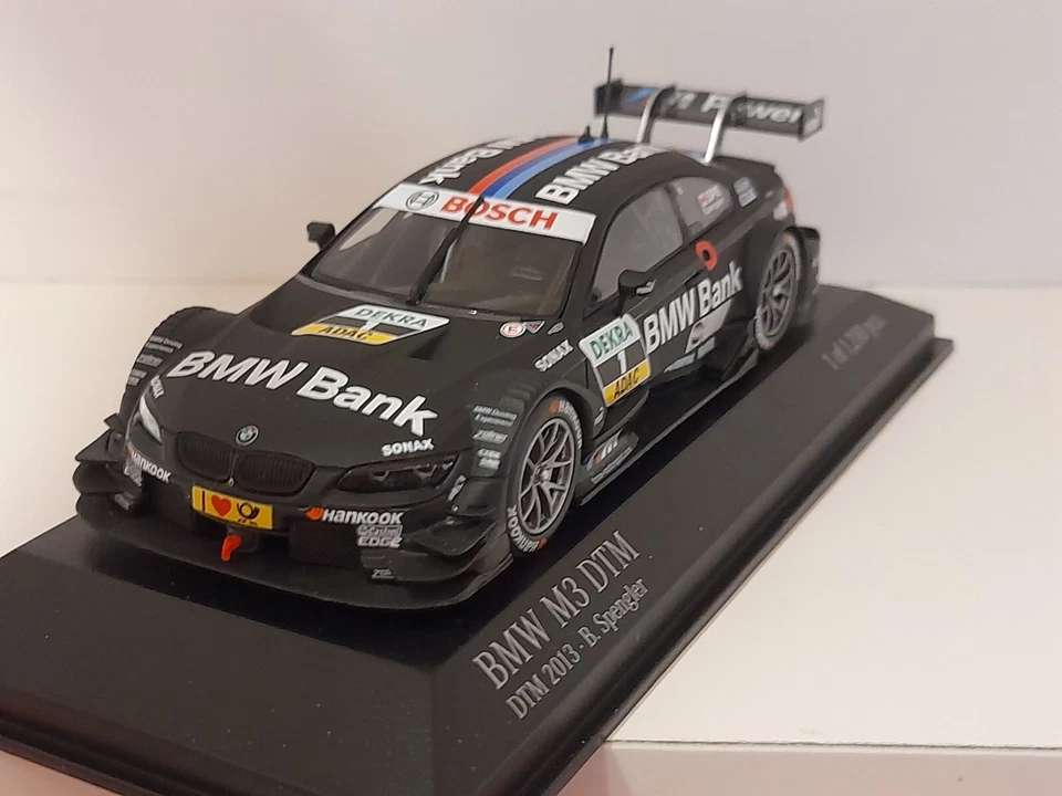 Minichamps 1/43 BMW M3 DTM E92 Squadra Schnitzer B.spengler 2013