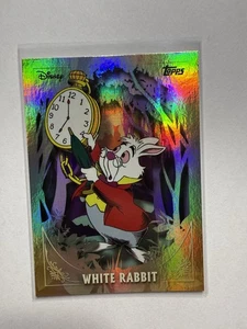 2025 Topps Disney Wonder Furry Friends White Rabbit #FF7 - Imagen 1 de 2