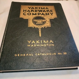Vintage YAKIMA HARDWARE COMPANY YAKIMA WASHINGTON CAT. No 39  - Bild 1 von 16