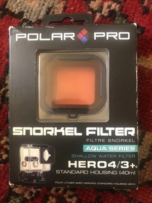 Pair Polar Pro Aqua Series Iridium Ed Shallow Water Snorkel  Filter Hero 4/3+ - Image 1 of 4