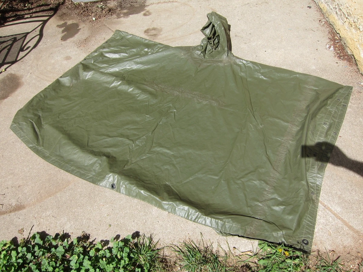 Vietnam Poncho In Original Vietnam War Personal & Field Gear for