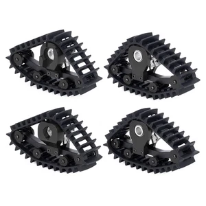 Kit de neumáticos de rueda con pistas de nieve de 4 piezas para 1/18 RC Crawler Car Traxxas TRX4M actualización - Imagen 1 de 27
