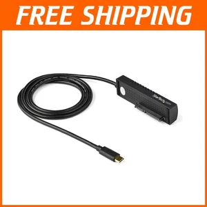 Versatile USB-C to SATA Cable for Data Migration & Backups - 3.3ft Integrated - Picture 1 of 10