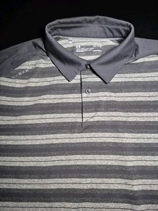 Mens Large Under Armour Heat Gear Polo Shirt - Picture 1 of 11