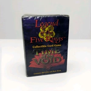 L5R CCG Phoenix Clan Deck – Time of the Void – 1997 AEG – New Sealed Vintage - Picture 1 of 9