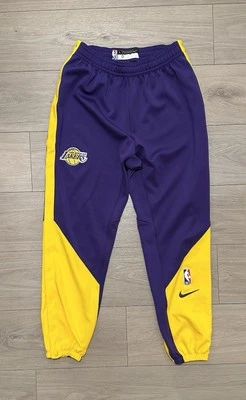 lakers team issued Jalen Hood-Schifino #0 Large Pro Cut Jersey Warmup Pants  - Image 1 of 4
