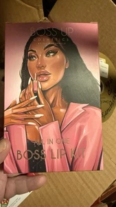 Boss Up Cosmetics Olio Labbra Cambia Colore BossUp Macchia Cosmetici Gloss Kit LE NUOVO CON SCATOLA - Foto 1 di 3