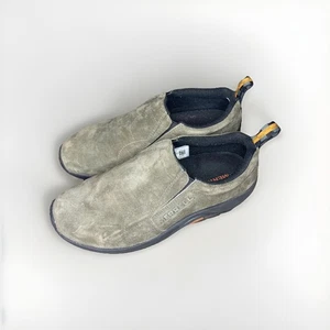 Scarpe da trekking Merrell Jungle Moc Gunsmoke scamosciate slip on da uomo taglia 7 - Foto 1 di 12