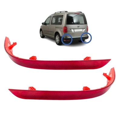 2 Catadioptres arrière gauche + droit pour Caddy 4 IV 15-20 2K5945105D 2K5945106 - Photo 1/4