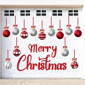 90Shine 32PCS Christmas Garage Door Decorations Magnets - Merry Xmas Ball Holida - Picture 1 of 12