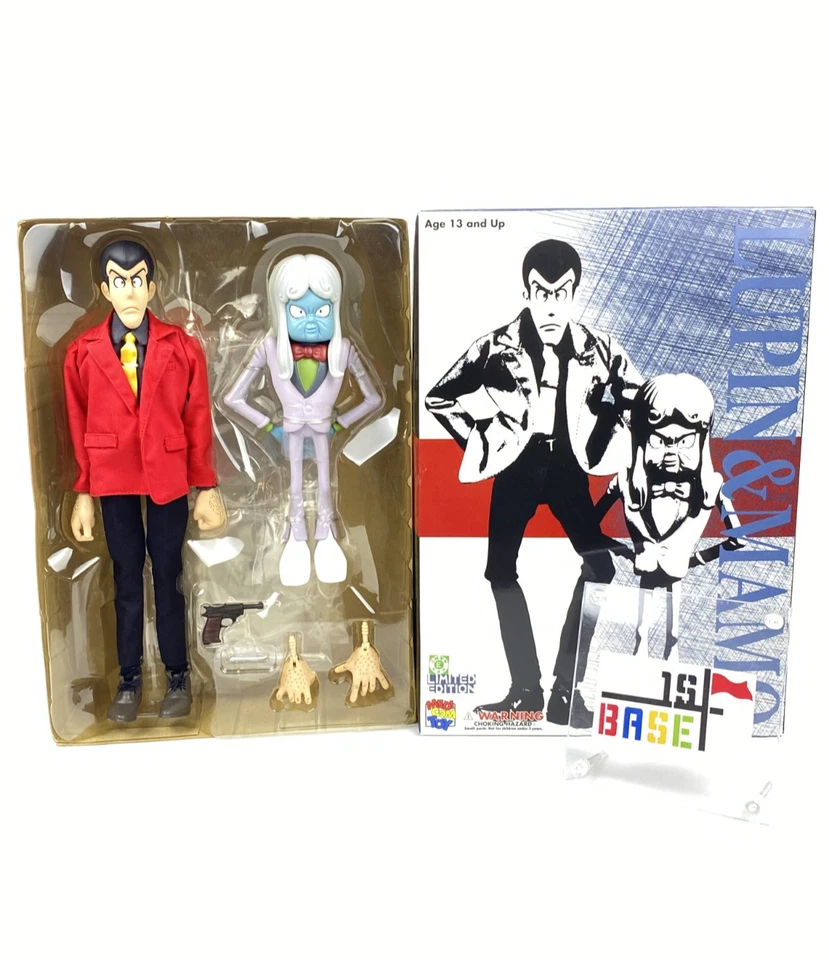 Lupin The 3rd Medicom Toy Stylish Collection Figure Lupin and Mamo from japan - Image 1 of 4