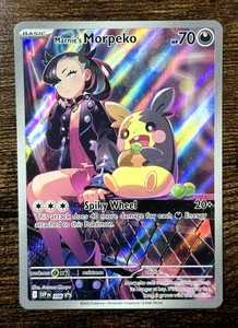 Pokemon TCG Marnie's Morpeko SVP 206 Rival Battle Deck Black Star Promo - Picture 1 of 2