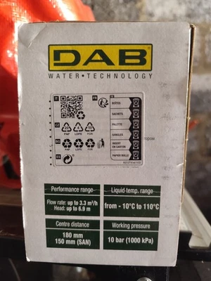  Pompe de circulation DAB EVOSTA2 40-70/180, neuve, jamais utilisée.  - Imagen 1 de 3