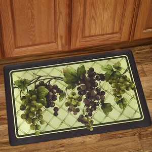 Alfombra de piso de cocina antifatiga de espuma viscoelástica de vid de celosía toscana 18" x 30" - Imagen 1 de 2