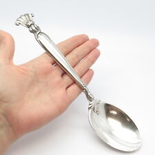 925 Sterling Silver Antique Wallace 1950 "Romance of The Sea" Spoon
