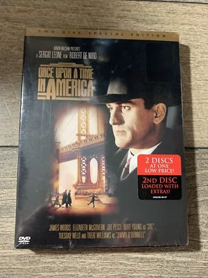 ONCE UPON A TIME IN AMERICA - Robert DeNiro, James Woods (2 DVD Set, 2003)NEW - Image 1 of 4
