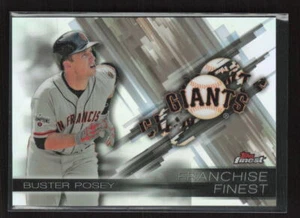 2016 Finest #FF-BP Buster Posey Franchise Finest - Picture 1 of 2