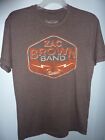 Zac Brown Band Jekyll Hyde Tour 2015 Concert Shirt M Official Brown & Orange
