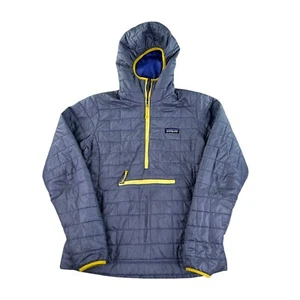 Patagonia Jacket Womens Small Nano Puff Bivy Pullover Hoodie Lupine - Picture 1 of 16